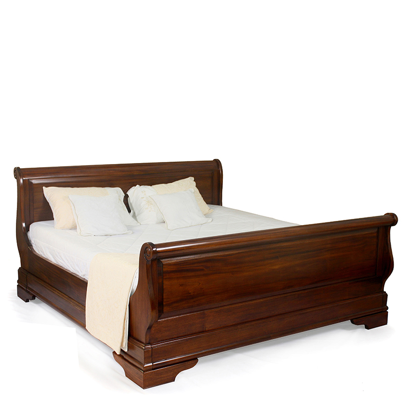 Versailles Toulouse Sleigh Bed W End, Versailles King Sleigh Bed