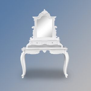 Louis XV - Chateau Dressing Table - French White