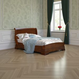 Renoir Nouveau Sleigh Bed