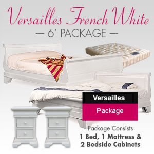 Versailles French White 6' Package