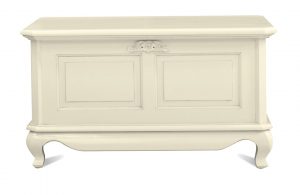 Chantilly Blanket Box in French Ivory