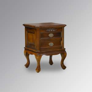 Chantilly Bedside Cabinet - Chestnut