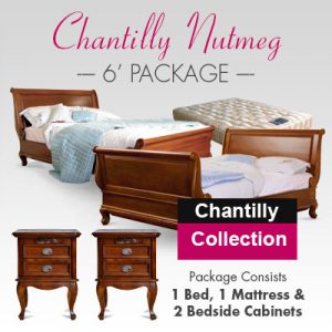 Chantilly Nutmeg 6' Package