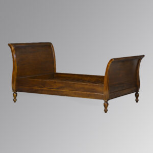 Montparnasse High End Sleigh Bed in Chestnut
