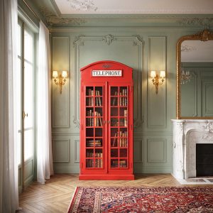 COOL BRITANNIA - Two Door Bookcase