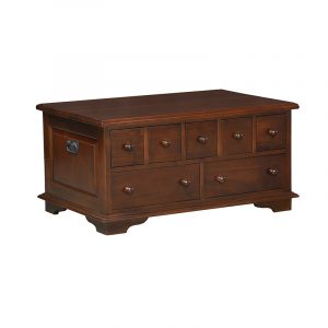 Versailles Coffee Table With Seven Drawers