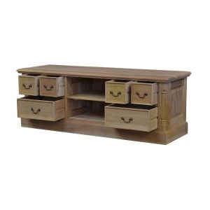 Mindi Wide TV Cabinet Unit with Drawers
