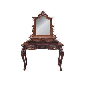 Louis Xv Chateau Dressing Table - Chestnut