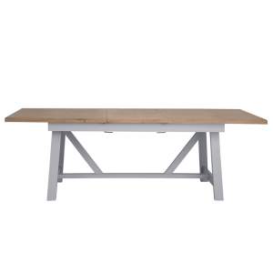 Grey Furniture - 1.8m Cross Extending Table - Valencia Collection