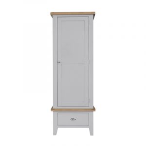 Grey Furniture - Single Wardrobe - Valencia Collection