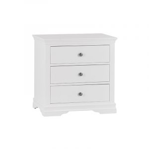 White Furniture – 3 Drawer Chest – Chaumont Collection