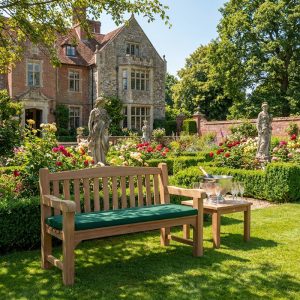 Shire Solid Teak Bench - 150cm