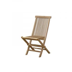 Chester Folding Chair in Natural Teak