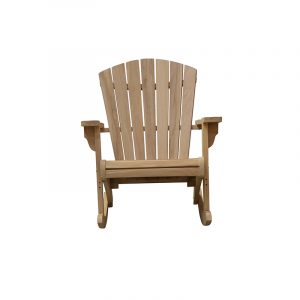 Adirondack Rocking Chair in Solid Teak Wood