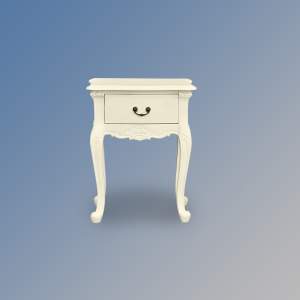 Louis XV Moulin Bedside Cabinet in French Ivory