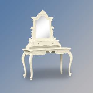 Louis XV - Chateau Dressing Table - French Ivory