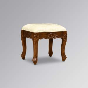 Louis XV - Dressing Table Stool in Chestnut Colour