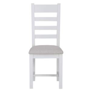 White Furniture - Ladder Back Chair Fabric - Valencia Collection